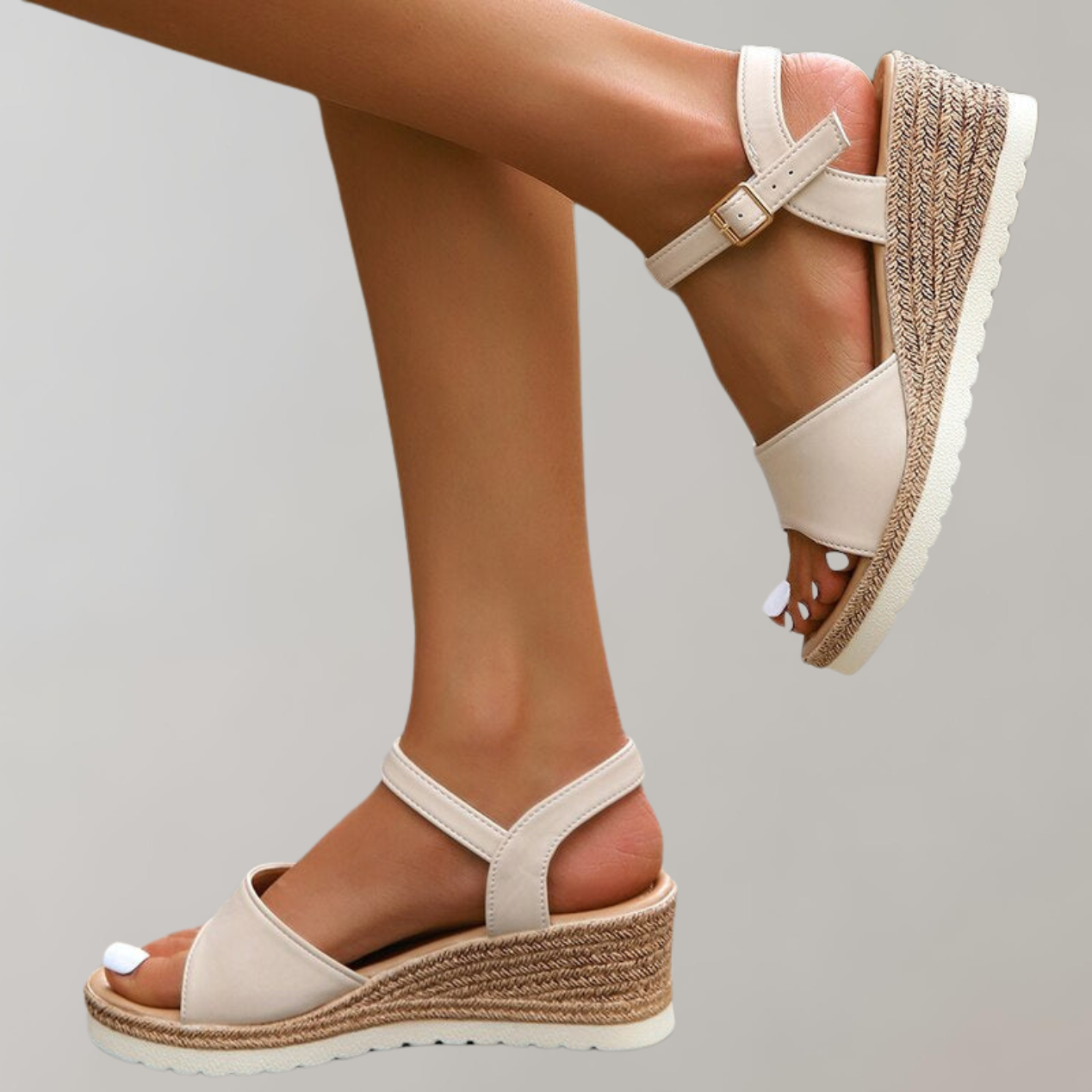 Adjustable Wedge Sandals for Women – Stylish & Comfortable